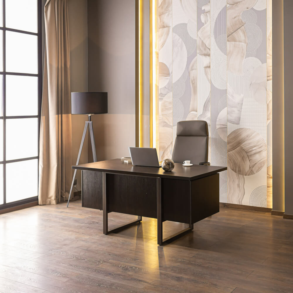 stylish luxury home office interior